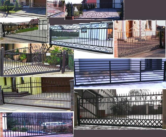 brama kuta na wymiar przesuwna automat