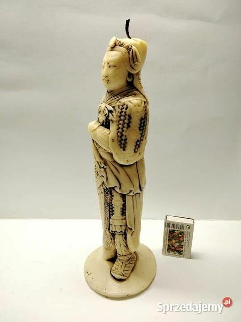 Duża japońska świeca figura Samuraj