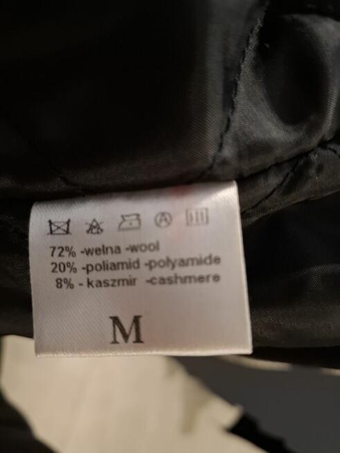 Oddam płaszcz męski czarny