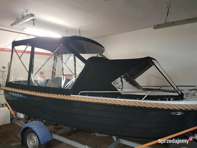 szycie bimini , plandeka , cabrioo do łodzi motorowych