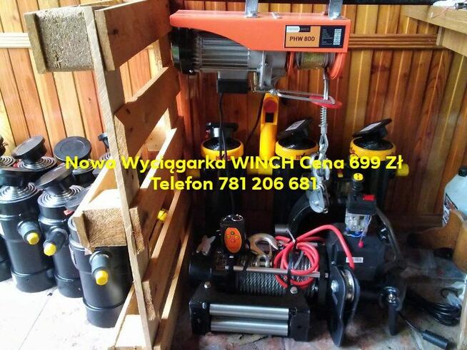 Nowy Siłownik Wywrotu 7-90T Wywrotka 3St Przyczepa Iveco Man