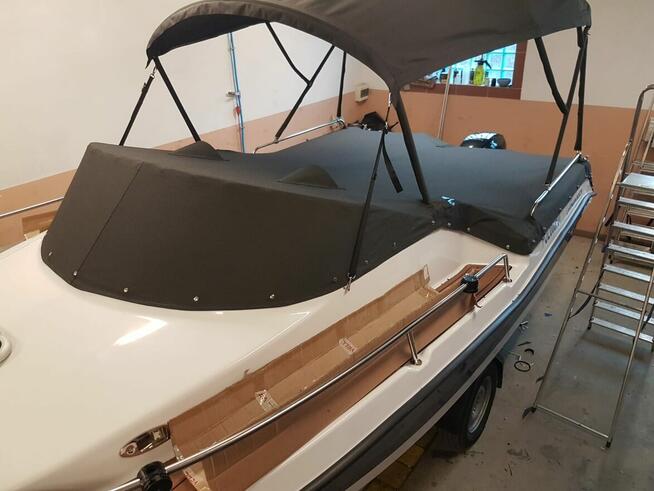 szycie bimini , plandeka , cabrioo do łodzi motorowych