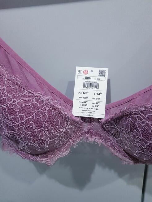 Biustonosz damski Reserved 80D