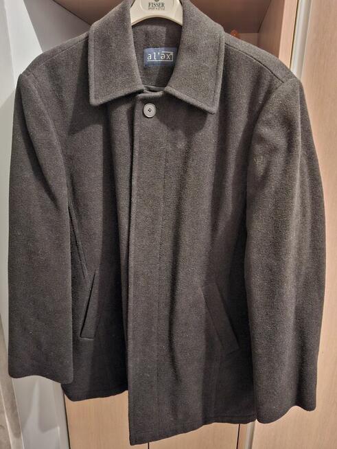 Oddam płaszcz męski czarny