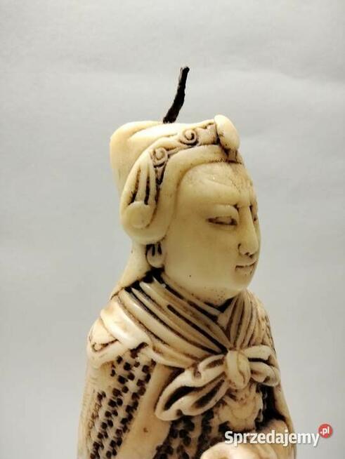 Duża japońska świeca figura Samuraj