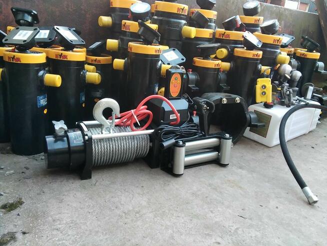 Nowy Siłownik Wywrotu 7-90T Wywrotka 3St Przyczepa Iveco Man