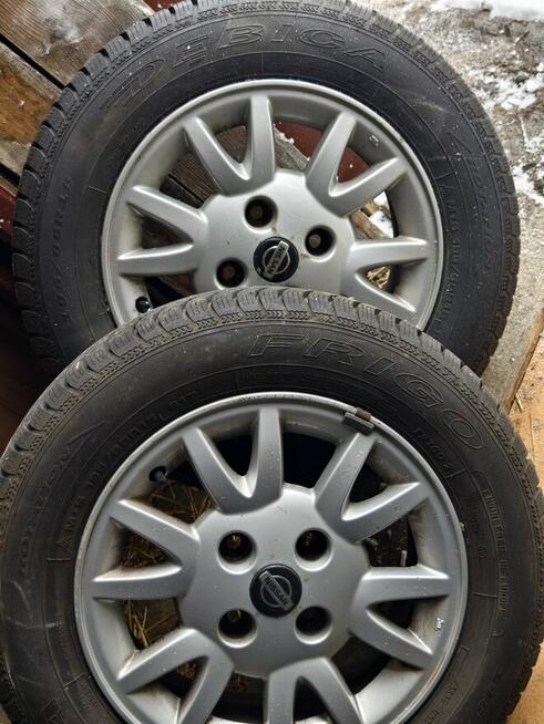 Alufelgi 15 4x114,3 z oponami zimowymi Dębica Frigo 2 195/65