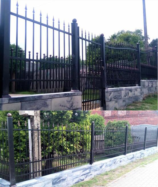 ogrodzenie brama na wymiar przeslo ogrodzeniowe