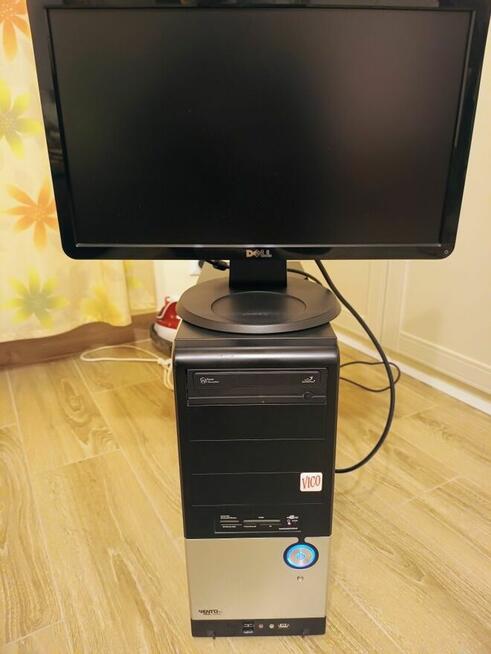 Komputer stacjonarn 2.93GHZ Intel core2 duo 4GB Monitor DELL