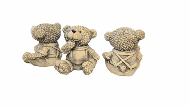 Miś gipsowy Miś uszatek gipsowy figurka misia Odlew