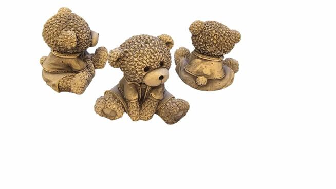 Miś gipsowy Miś uszatek gipsowy figurka misia Odlew