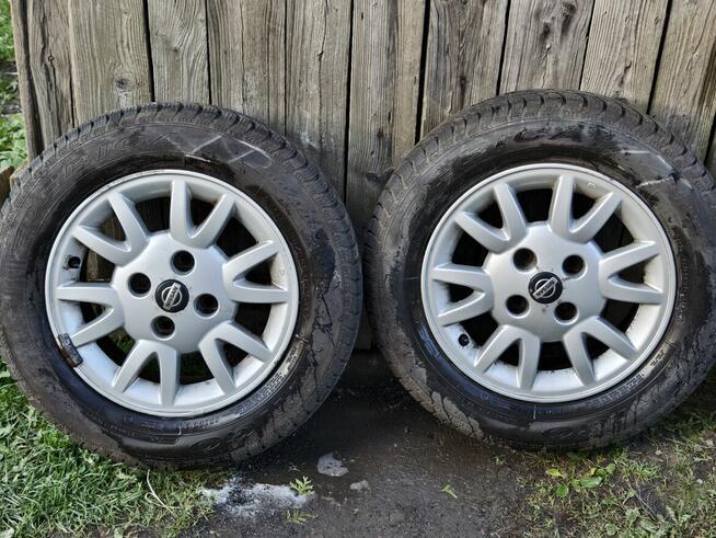Alufelgi 15 4x114,3 z oponami zimowymi Dębica Frigo 2 195/65