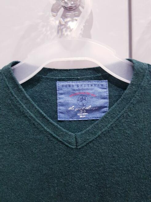 Chłopięcy dzianinowy sweterek z defektem Zara