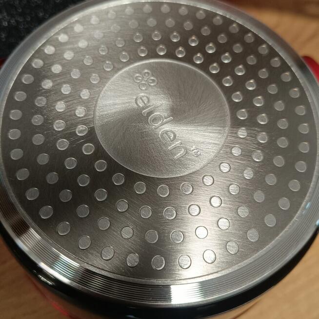 garnki i patelnie z powłoką marmurową 7 el. elden ed-2514rb