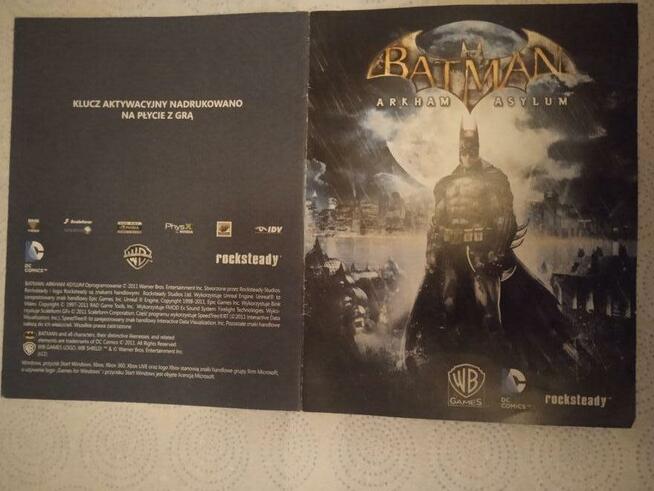 Batman Arkham Asylum Pc DVD