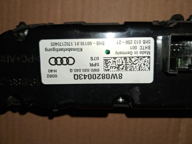 AUDI Panel klimatyzacji oe 8w0820043q