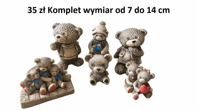 Miś gipsowy figurka misia kubuś puchatek