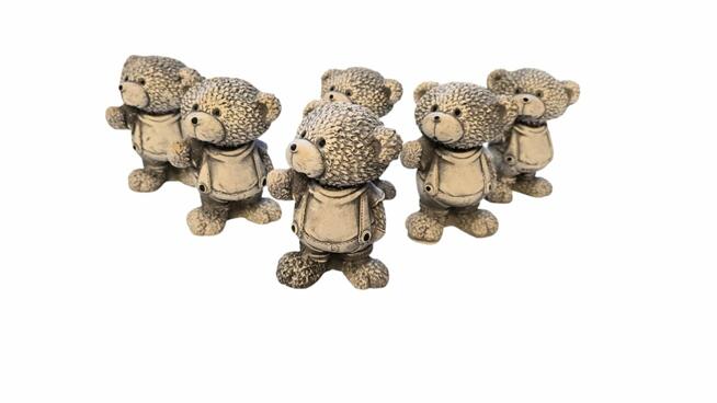 Miś gipsowy figurka misia kubuś puchatek