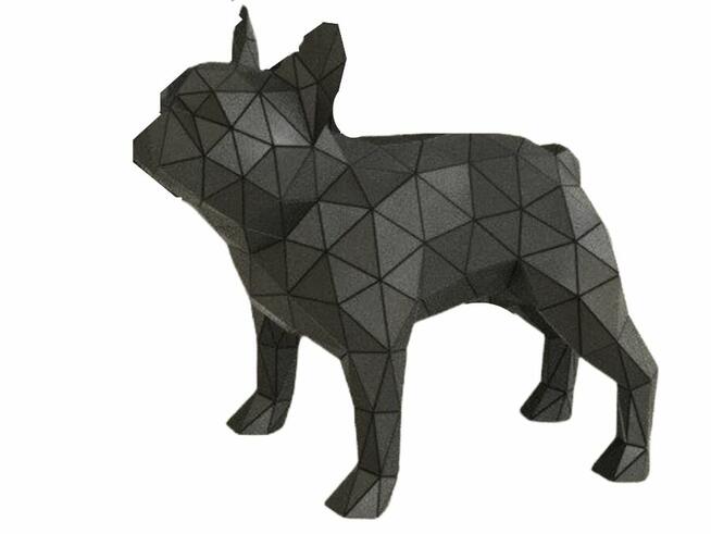 Rzeźby metalowe figurki zwierząt 3D do ogrodu salonu