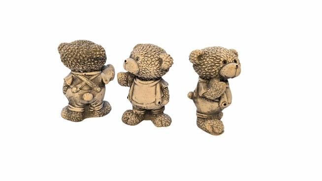 Miś gipsowy figurka misia kubuś puchatek