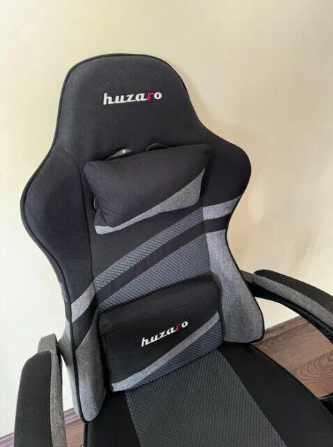 fotel gamingowy HUZARO FORCE 4.4 Grey Mesh, idealny dla grac