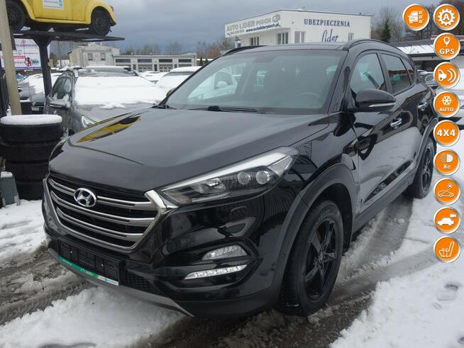 Hyundaj Tucson 2015 2.0 D 184km automat AWD skóry navi kamera panorama