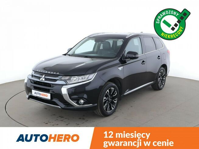 Mitsubishi Outlander 4x4, Plug-In, skóra, xenon +LED, navi, klima auto, szyberdach