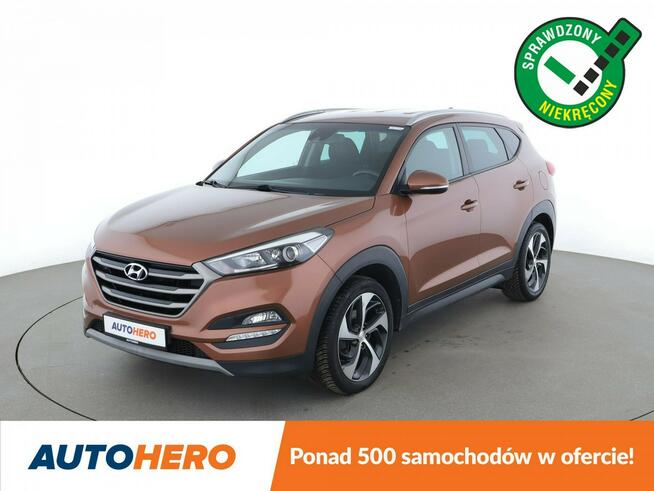 Hyundai Tucson 177KM, klima auto, navi, kamera i czujniki parkowania, grzane fotele