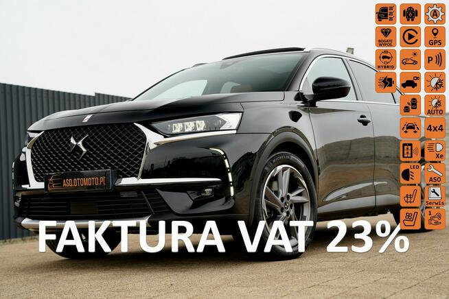 DS Automobiles DS 7 Crossback OPERA masaze FUL LED skóra EL.KLAPA nawi ACC 4X4 wentylacja PANORAMA