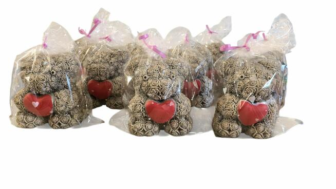 Miś gipsowy figurka misia kubuś puchatek