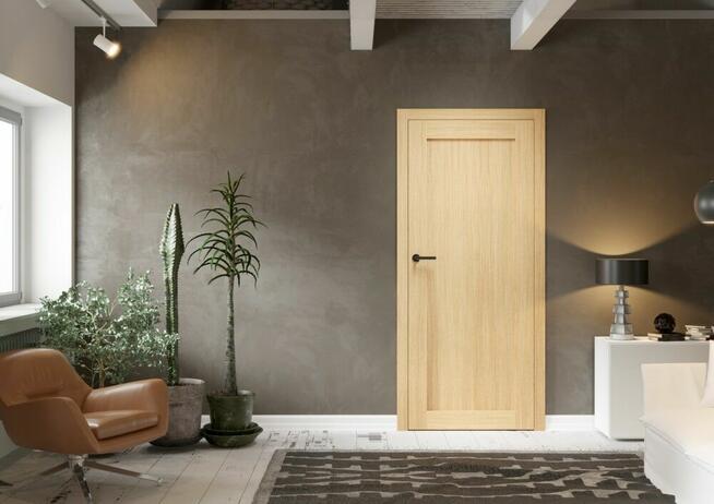 Drzwi wewnętrzne drewniane, zabudowy drewniane