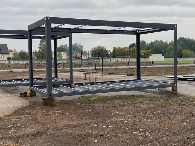 Rama kontenera, skrecana, kontener składak, Flat-Pack