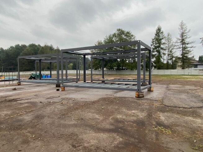 Rama kontenera, skrecana, kontener składak, Flat-Pack