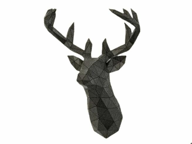 Rzeźby metalowe figurki zwierząt 3D do ogrodu salonu