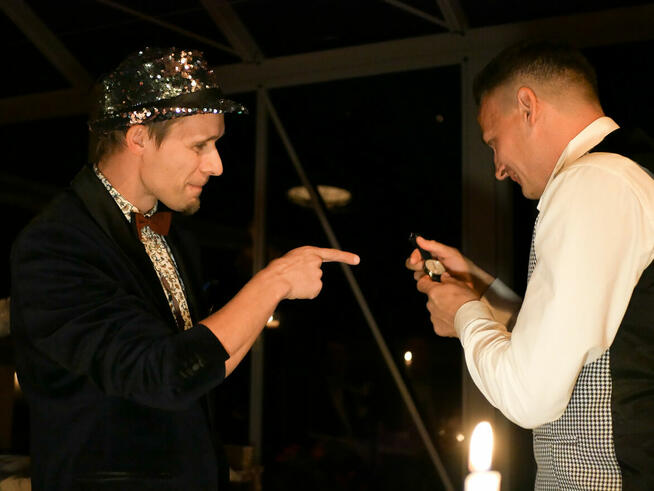 Magik, Iluzjonista - urodzinki, wesele, rocznice, frimowe