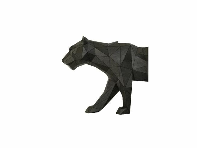 Rzeźby metalowe figurki zwierząt 3D do ogrodu salonu