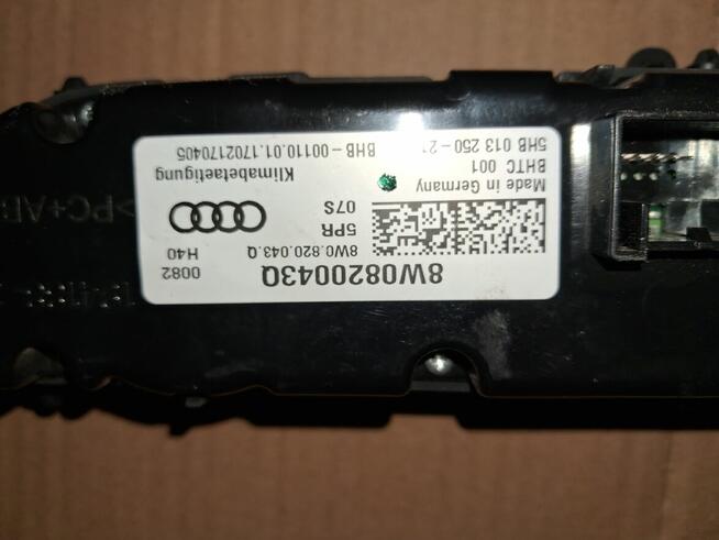 AUDI Panel klimatyzacji oe 8w0820043q