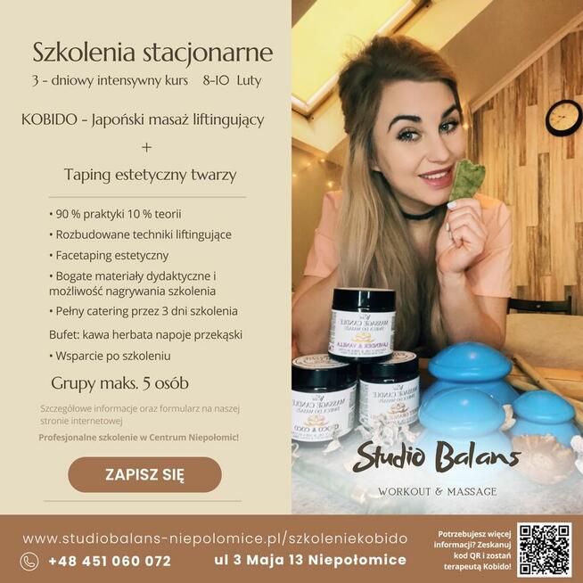 PROFESJONALNE KURSY SZKOLENIA KOBIDO KORUGI KOBIDO BODY