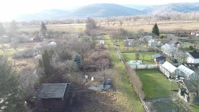 Działka ROD z pieknym widokiem na góry