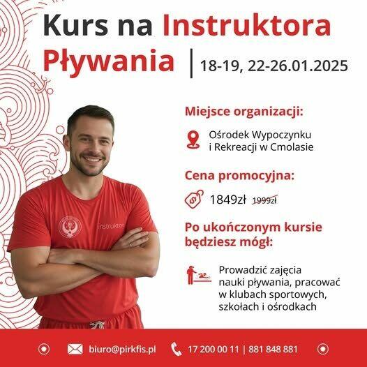 Kurs na instruktora pływania