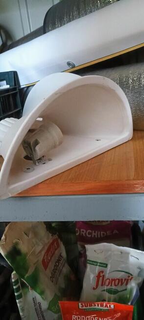 Kinkiety porcelanowe białe