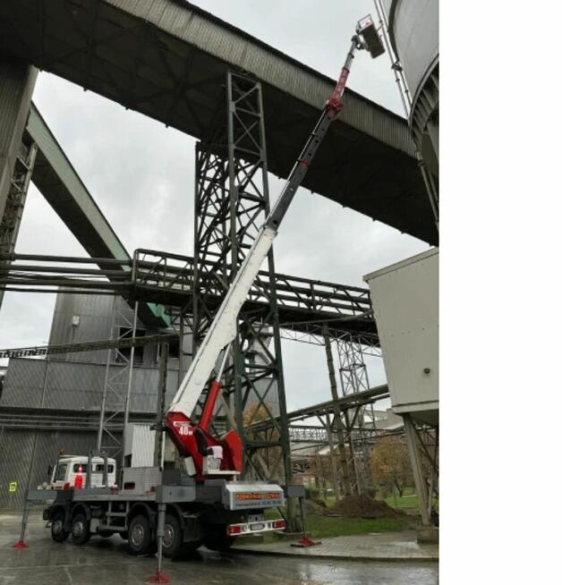 Usługa Wynajem Podnośnika 18m 40m Przycinki gałęzi Wycinki