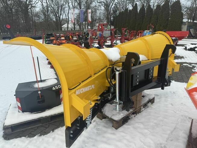 Pług do śniegu strzałka spych śnieżny lemiesz gumowy JCB