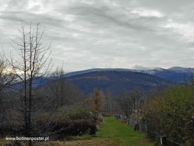 Działka ROD z pieknym widokiem na góry