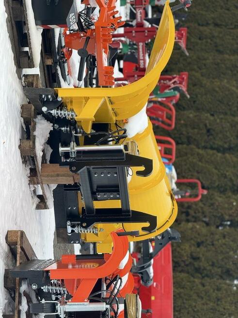 Pług do śniegu strzałka spych śnieżny lemiesz gumowy JCB
