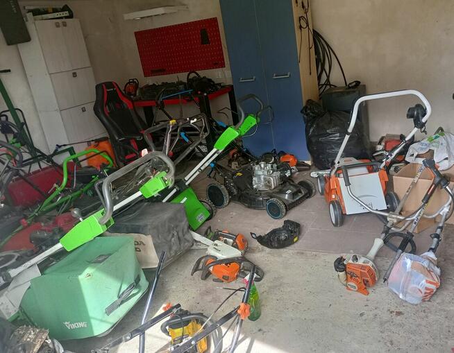 Mobilny serwis urządzeń ogrodniczych