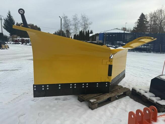 Pług do śniegu strzałka spych śnieżny lemiesz gumowy JCB