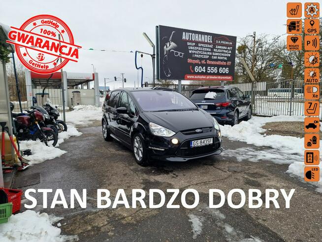 Ford S-Max 2.0 EcoBoost 240 KM, Automat, Panorama, LED, Skóra, Xenon, Radar, FULL