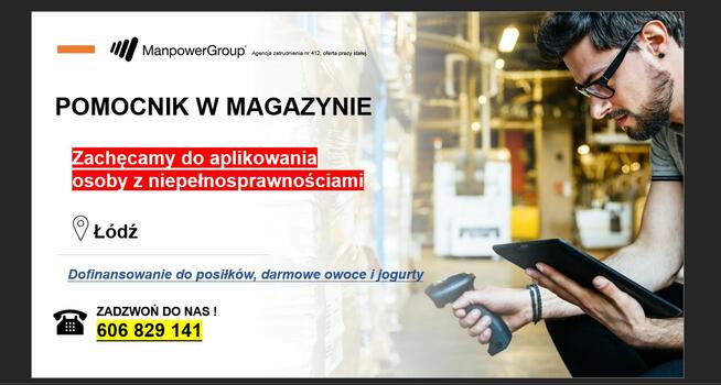 Magazynier (również z orzeczeniem)