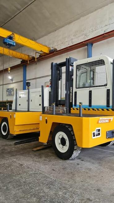 Boczny wózek widłowy z bocznym załadunkiem Nowy 3-12 Ton GW